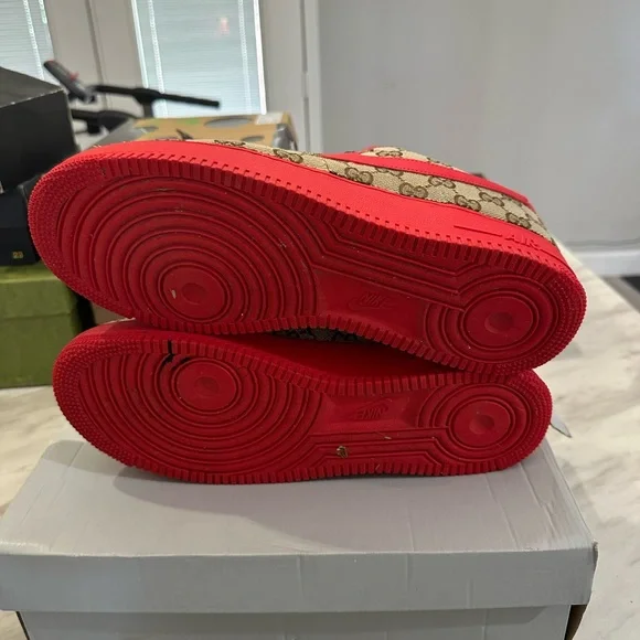 Nike Air Force 1 Gucci custom print - Picture 5 of 5